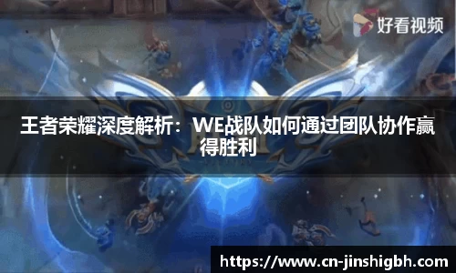 王者荣耀深度解析：WE战队如何通过团队协作赢得胜利